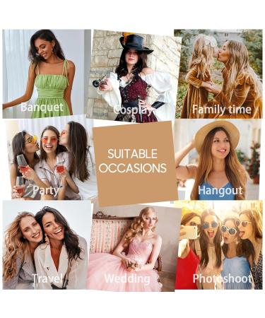 Shop Hair Extensions: Invisible Crown Wire Headband - 50cm Smooth Brown to Light Auburn for Women - Buy Online on GoSupps.com