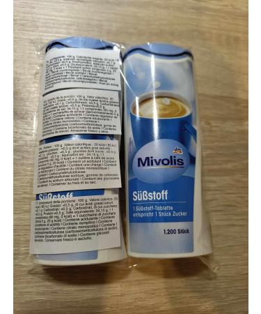 MIVOLIS Comprim s dulcorants 2400 pi ces - dulcorants de Table de Qualit Sup rieure | Fabrication Allemande | Id al pour Sucrer Vos Boissons et Aliments - 2400 pcs - Buy Online on GoSupps.com