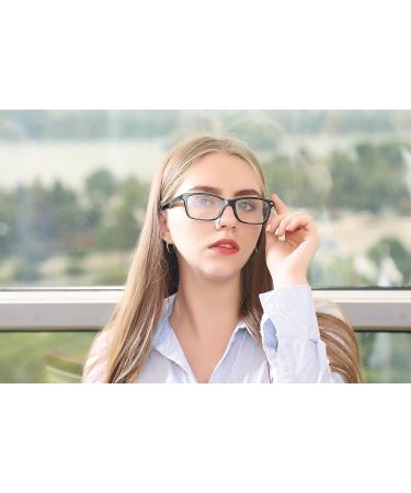 Buy Suertree 4-Pack Reading Glasses with Spring Hinges - 2.0X Diopter Visual Aid for Men & Women | Stylish & Comfortable Sun Reading Glasses - Buy Online on GoSupps.com