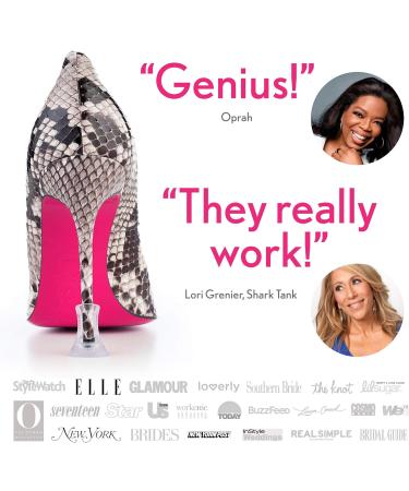 Solemates Heel Protector - Clear Narrow High Heel Stoppers for Women | International Shipping Available - Buy Online on GoSupps.com