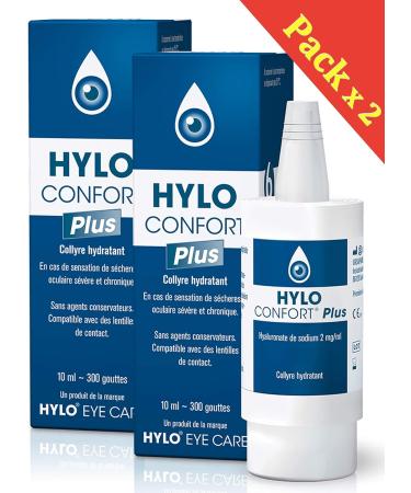 HYLO CONFORT Plus - Long-lasting intensive hydration - Pack of 2 10ml bottles (2) - Buy Online on GoSupps.com