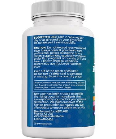 NEW AGE Eye Health Vitamins with Bilberry 300mg Lutein & Zeaxanthin 40mg Lycopene 40mg Resveratrol 100mg Grape Seed Extract 200mg Astaxanthin - Eye Vitamin -120 Count 120 Capsules (Pack of 2) - Buy Online on GoSupps.com