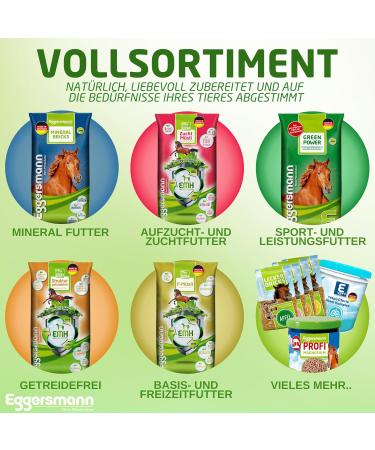 Eggersmann Structure Mix - Low Energy Horse Feed for High Appetite Horses - 25 kg Sack - Buy Online on GoSupps.com