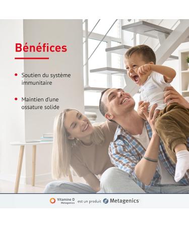 Metagenics Vitamin D 2000 IU - Immune System Support - Bone Health - Food Supplement - Lime Flavor - 3 Month Cure - 84 Chewable Tablets - Buy Online on GoSupps.com