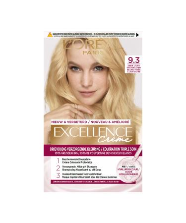 L'Oreal Paris L'Oreal Paris Excellence Cr me Very Light Golden Blonde 9.3 - Permanent Hair Colour