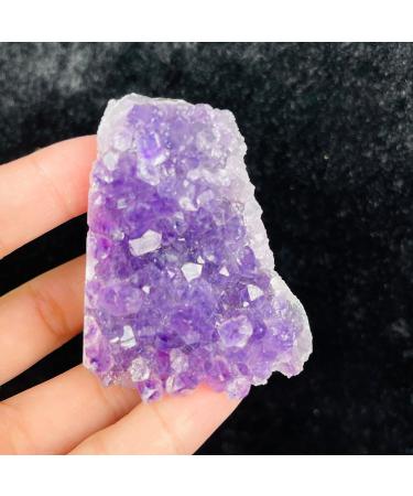 Amethyst Crystals Natural Uruguay Dream Amethyst Quartz Crystal Cluster Specimen JIZTGEDM 50-100g - Buy Online on GoSupps.com