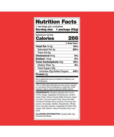 Jimmy The Panda Chocolate Hazelnut Spread with Biscuit Sticks 1.8oz Snack Pack - 24 Count - Buy Online on GoSupps.com