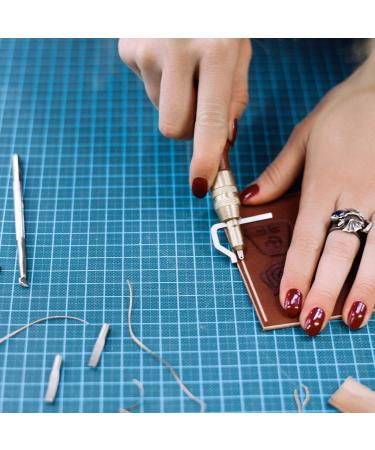 7 in 1 Leather Groover Tool Set - Stitching, Creasing, Beveling, Edging, Cutting - DIY Leathercraft Essentials - Buy Online on GoSupps.com