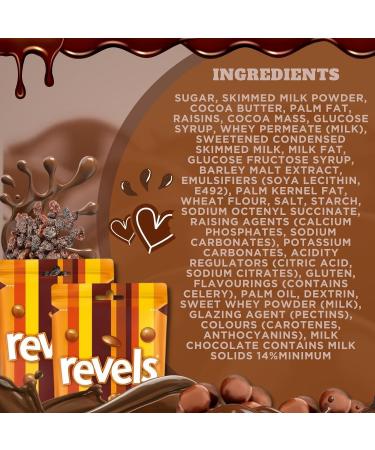  Experts Supplies Revels Pack of 6 Milk Chocolate Treat Bags 185g Experts Supplies - Buy Online on GoSupps.com