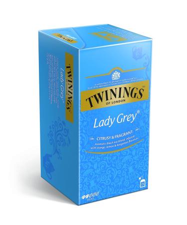Buy Twinings Earl Grey Black Tea Bags | 50g - Citrus & Bergamot Blend | 25 Pieces - International Shipping Available - Buy Online on GoSupps.com