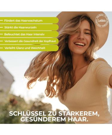 Lebbio Force & Schutz Hair Oil - 50 ml - 100% Natural - Scalp and Hair Strengthening Oil for Healthy Hair Growth - Stimulates Hair Growth - Cure - Buy Online on GoSupps.com