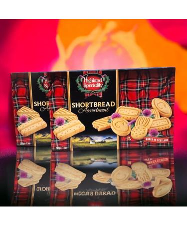 Shortbread Cookies Assortment Traditional Scottish Flavors 200g Twin Pack Tea Party - Buy Online on GoSupps.com
