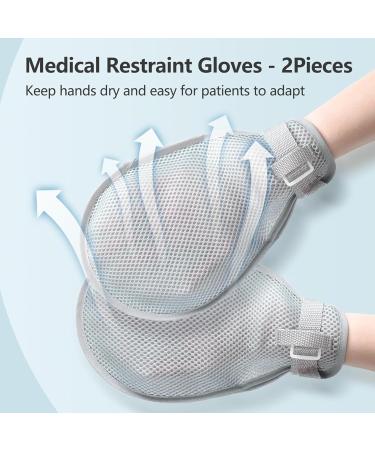 Double Safety Gloves & Restaurant Shoes for Seniors | Universal Anti-Extreme Extubation Gloves | Breathable & Convenient Daily Use - Buy Online on GoSupps.com