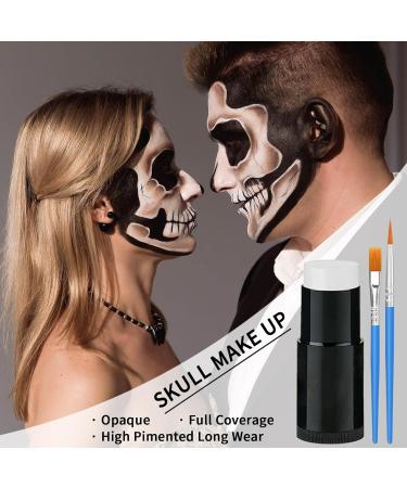 Buy Makeup Clown White Professional Face Paint Stick Ideal for Stage Cosplay Halloween 1.06 oz (30g) Fast International Shipping - Buy Online on GoSupps.com