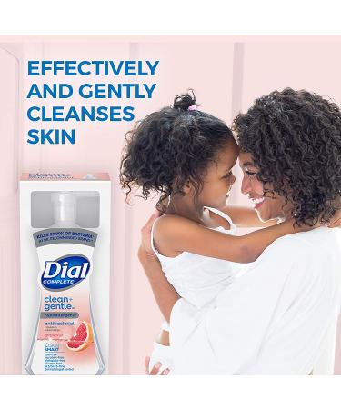 Dial Complete Clean + Gentle Antibacterial Foaming Hand Wash 7.5 fl oz Pack - White Grapefruit - 8 Count - Buy Online on GoSupps.com