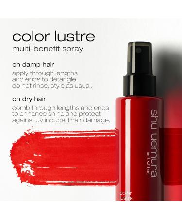 Shu Uemura Color Lustre Multi-Benefit Spray For Color Treated Hair - Protects Against UV Damage Protects Color Reduces Fading For Dry Hair 5 Fl Oz (Pack of 1) - Buy Online on GoSupps.com