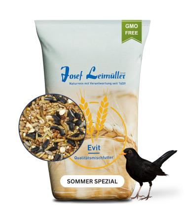 Fleim ller bird feed wild birds 5kg (summer special) - Premium wild bird feed with black sunflower seeds & mealworms - extra energy for rearing - stray bird dust -free 5 kg (1 Pack)