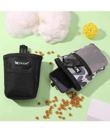 Bestomrogh 2 Pcs Small Dog Treat Bag Dog Treat Pouch Bag Pet Training Waist Bag Hand-Free Dog Walking Bag With Waist Belt Clip For Dog Cat Training Walking Travel - Buy Online on GoSupps.com