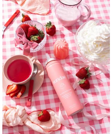 Sundae Whipped Shower Foam - Strawberries & Cream Foaming Body Wash 8.9 fl oz | International Shipping Available - Buy Online on GoSupps.com