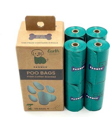 120 Super Strong Leak-Proof Dog Poo Bags with Fresh Cotton Scent - Buy Now! - Buy Online on GoSupps.com