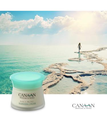 Canaan Face Nourishing Cream - Dead Sea Moisturizer for Dry Skin 1.7 fl. oz | Youthful Skin Repair | International Shipping Available - Buy Online on GoSupps.com