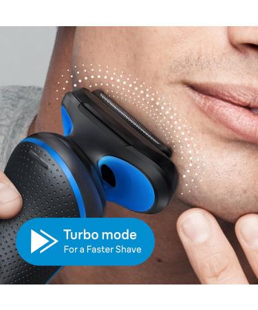 Brown Electric Shapers for Men - Series 5 5150cs Wet & Dry Shave Turbo Mode Beard Cutters & Chargers - Shop Internationally - Buy Online on GoSupps.com