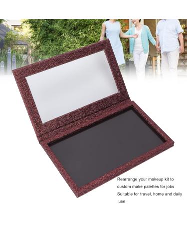 Buy Burgundy Magnetic Makeup Palette | Empty Magnetic Palette for Daily Use | International Shipping Available - Buy Online on GoSupps.com