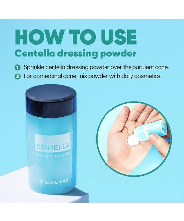 ALIVELAB Centella Dressing Powder 0.27oz - Acne & Oily Skin Treatment - Exposed Skin Care Product - Buy Online on GoSupps.com