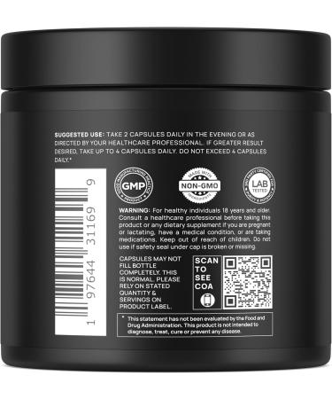 Triple Sleep Magnesium L-Threonate w. Apigenin Theanine & Magtein Magnesium L Threonate - High Absorption Magnesium Supplement Capsules for Men and Women Magnesium Powder Pills - Buy Online on GoSupps.com