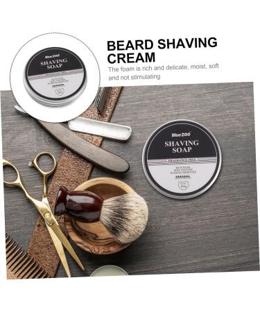FOYTOKI Beard Shaving Cream Facial Shaving Cream Shaving Soap for Men Handmade Shaving Soap Mens Beard Paste 1 count (Pack of 1) As Shown - Buy Online on GoSupps.com
