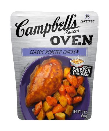 Campbell's Oven Sauces Classic Roasted Chicken 12 Oz - Pack of 6 - Buy Online on GoSupps.com