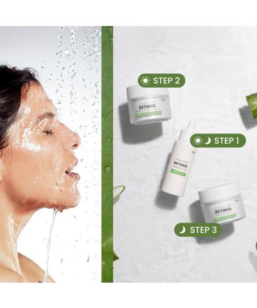 Swedish Nutra Anti-Aging Retinol Night Cream I Hydrated & Glowing Skin Treatment I Niacinamide Vitamin E Organic Aloe Vera Shea Butter I Made in Sweden - 50ml - Buy Online on GoSupps.com