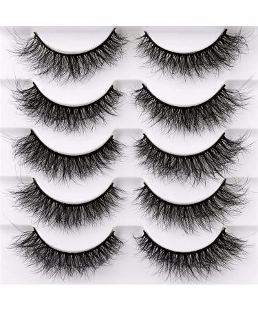 Buy 3D Volume Mink Lashes - Fluffy Wispy Faux Mink Eyelashes for Stunning Looks | International Shipping - Buy Online on GoSupps.com