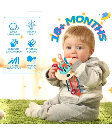 Montessori Toys for Babies 1 Year+ | Educational & Multi-Sensory Activity Toys | Fine Motor Skills & Baby Train Toys - Buy Online on GoSupps.com