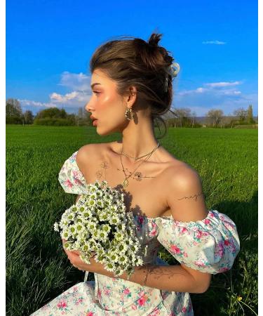 Realistic Temporary Tattoos for Women - 86 Sheets Tiny Small Fake Tattoos with Inspirational Quotes & Minimalist Wild Flower Designs - Buy Online on GoSupps.com