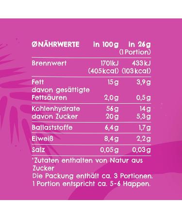 Buy FruchtBar Pausenfreund Organic Oat Snacks - Sugar-Free Raspberry Apple Beetroot for Kids (8x80g) | Healthy Snack for Children 3+ - Buy Online on GoSupps.com