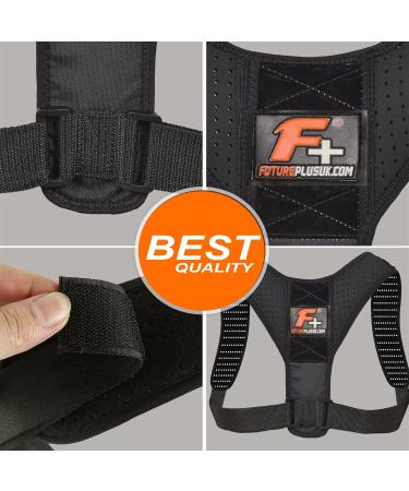 Posture Corrector Support Brace Belt | Adjustable Upper Back Brace for Clavicle Support & Pain Relief | Medical Grade Back Straightener - International Shipping Available - Buy Online on GoSupps.com