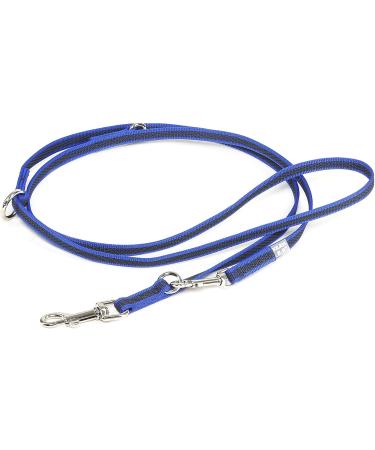 IDC Color & Gray Adjustable Leash with Double Snap Hook - 14mm x 2.2m - Blue-Grey | International Shipping Available - Buy Online on GoSupps.com