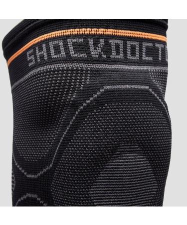 Shock Doctor Knee Support Sleeve - Large Compression Sleeve for Arthritis Pain Relief and Patella Alignment - Includes Gel Buttress - Men & Women (1 Unit) - Buy Online on GoSupps.com
