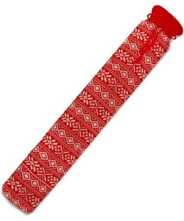 Seasonal Design Red Long Hot Water Bottle by Things2KeepUWarm - Buy Online on GoSupps.com