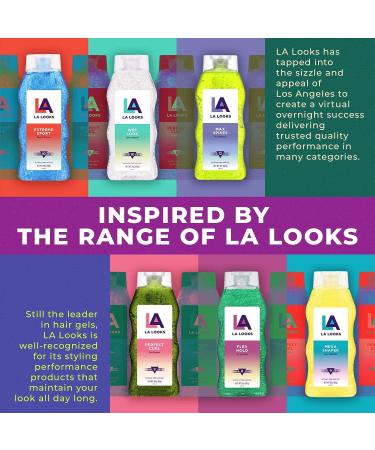 LA Looks Extreme Sport Styling Hair Gel - 8 Oz - High Performance Hold for Active Lifestyles - Controls Hair in Humid Conditions - Color-Safe - Buy Online on GoSupps.com