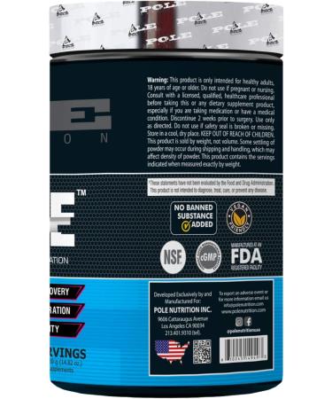 BCAA Stroke - 30 Servings 420g Icy Blue Raspberry - Best International Shipping - Buy Online on GoSupps.com