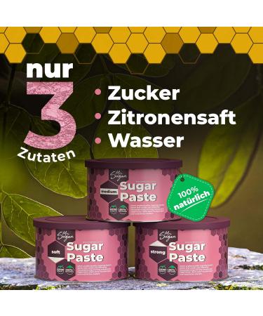 Sugaring Paste Mrs. Sugar 550g with Sugar Spatula - Strong Hair Removal for Smooth Skin | International Shipping - Buy Online on GoSupps.com