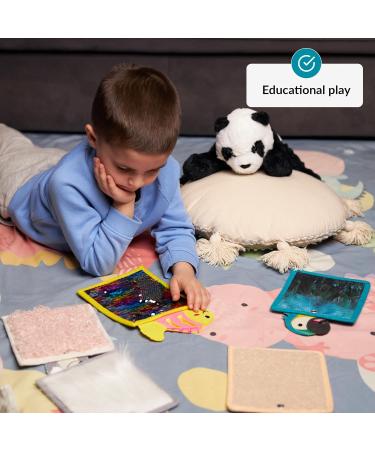 Sensory Mats for Children & Pets | Tactile Sensory Pads for Autism | 6-Pack Learning Tiles & Mats - Buy Online on GoSupps.com