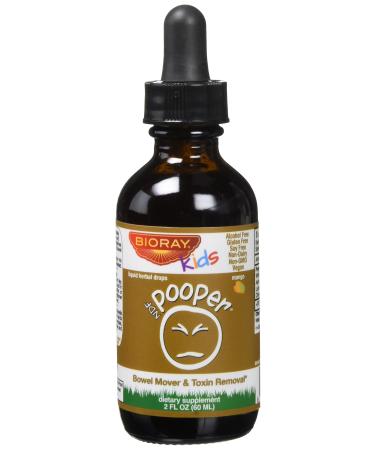 Bioray Kids NDF Pooper Bowel Mover & Toxin Removal Mango  2 fl oz (60 ml)