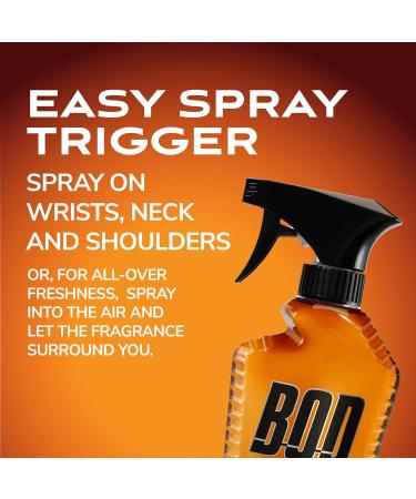 BOD Man Fragrance Body Spray Reserve 8 fl oz - Buy Online on GoSupps.com