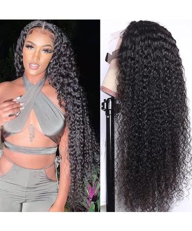 24 inch Deep Wave Lace Front Wig - Pre Plucked, 180% Density, Brazilian Virgin Human Hair - Buy Online on GoSupps.com