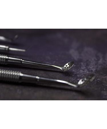 STALEKS Blackhead Remover Comedone Extractor Tool Spatula (Uno and Round 19 holes) Professional - Buy Online on GoSupps.com