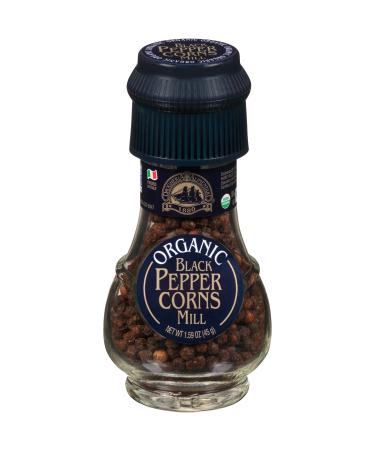 Drogheria & Alimentari Organic Black Peppercorns Mill 1.59 oz (Pack of 6)