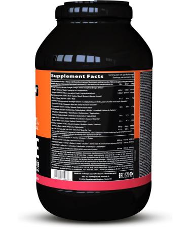 QNT Metapure Zero Carb Whey Strawberry 2000g | Best International Shipping & Low-Carb Protein - Buy Online on GoSupps.com